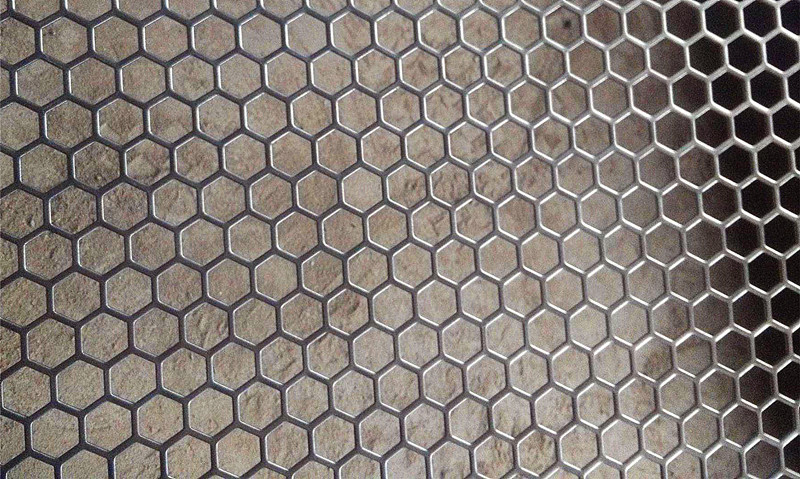 六角孔鋁板沖孔網(wǎng)產(chǎn)品展示